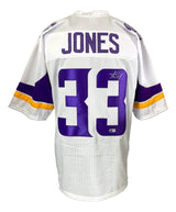 Aaron Jones Minnesota Signed White Football Jersey BAS ITP - Sports Integrity