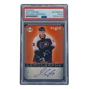 Jeff Carter Signed 2007/08 UD Black Diamond #G - JC Flyers Hockey Card PSA/DNA - Sports Integrity