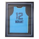 Ja Morant Memphis Signed Framed Light Blue Basketball Jersey BAS - Sports Integrity