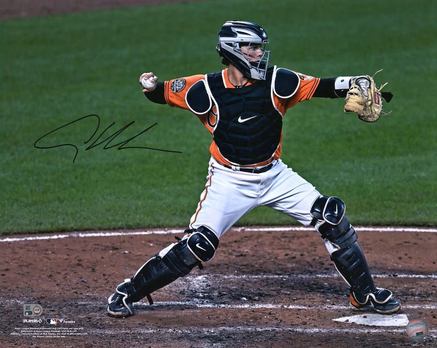 Adley Rutschman Signed 16x20 Baltimore Orioles Throw Photo Fanatics - Sports Integrity