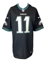 AJ Brown Signed Philadelphia Eagles Black Nike Game Replica Jersey BAS - Sports Integrity