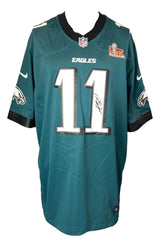 AJ Brown Signed Philadelphia Eagles Super Bowl 59 Nike Game Jersey BAS