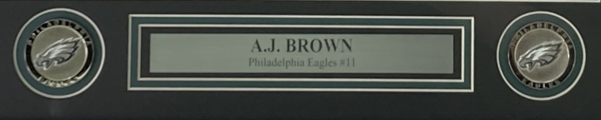 AJ Brown Signed Framed 16x20 Philadelphia Eagles Photo BAS ITP - Sports Integrity