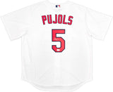 Albert Pujols Signed St. Louis Cardinals White Nike Replica Jersey BAS - Sports Integrity