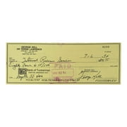 George Kell Detroit Tigers Signed Bank Check #8299 BAS - Sports Integrity