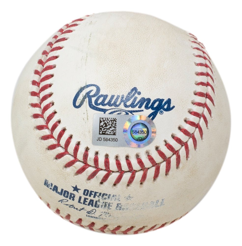 Baltimore Orioles at New York Yankees August 14th 2019 Game Used Baseball MLB - Sports Integrity