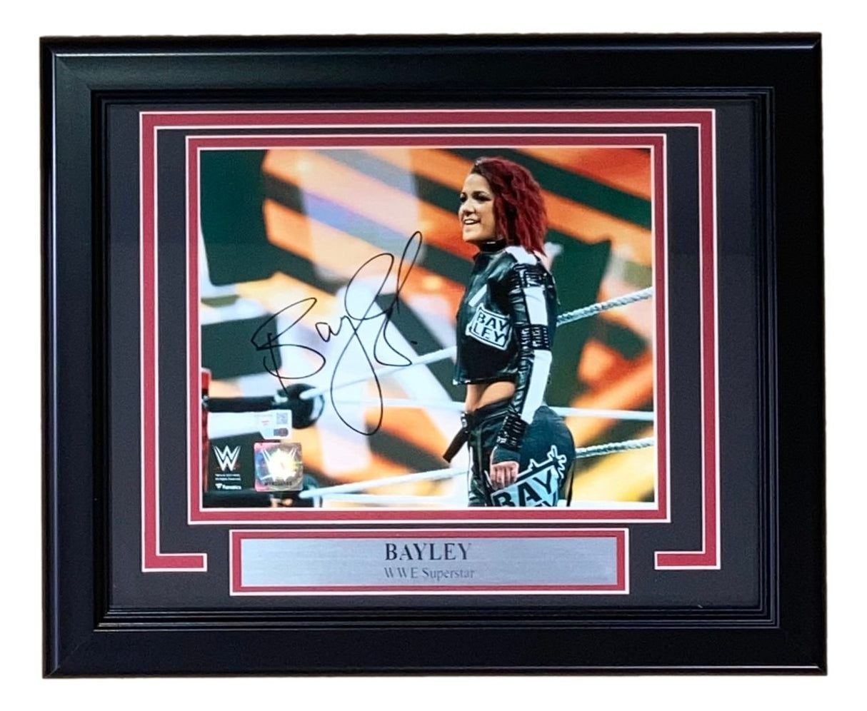 Bayley Signed Framed 8x10 WWE Photo Fanatics