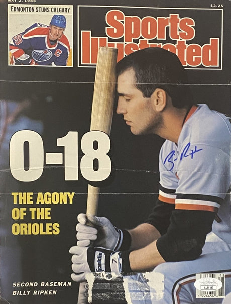 Billy Ripken Signed Orioles Sports Illustrated Magazine Page JSA AL44237 - Sports Integrity