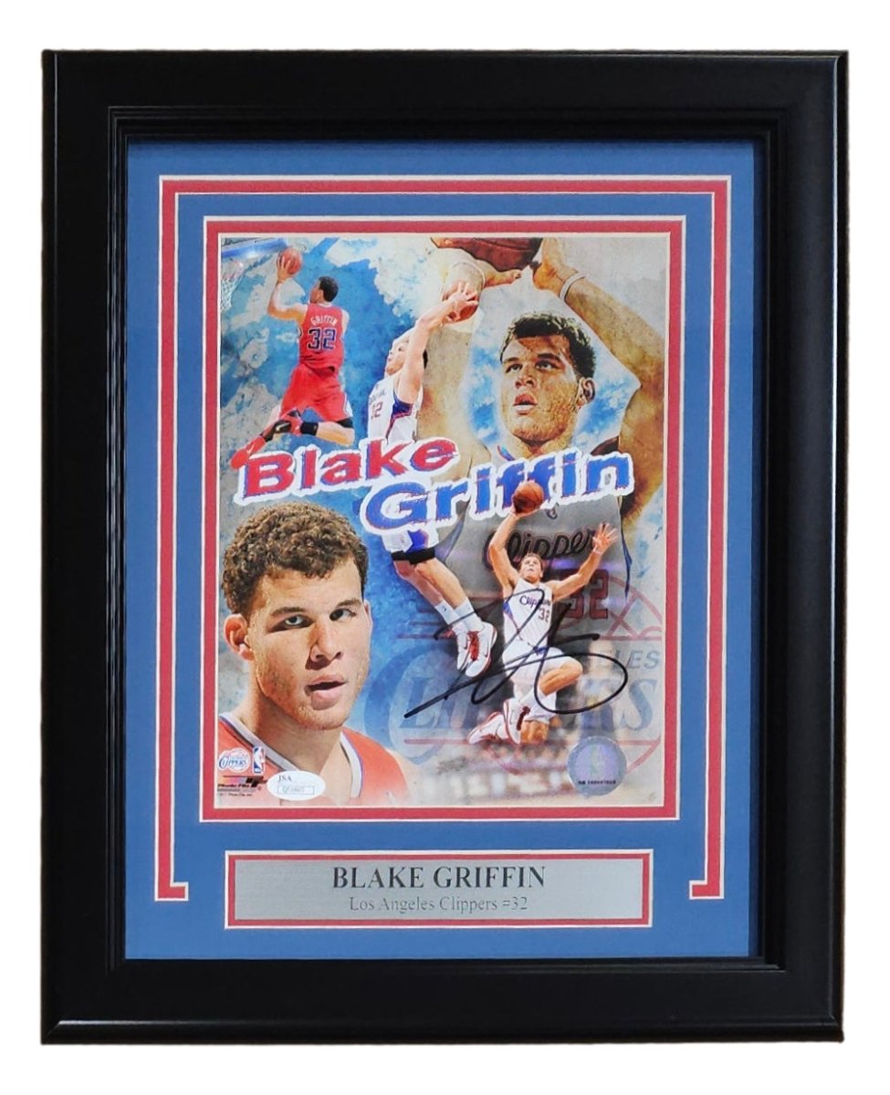 Blake Griffin Signed Framed 8x10 Los Angeles Clippers Photo JSA Hologram - Sports Integrity