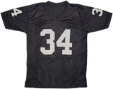 Bo Jackson Oakland Signed Black Football Jersey BAS - Sports Integrity