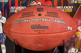 Tom Brady Signed New England Patriots Wilson Duke Football w/ Shadowbox Fanatics - Sports Integrity