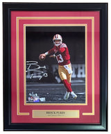 Brock Purdy Signed Framed 11x14 San Francisco 49ers Photo Fanatics - Sports Integrity