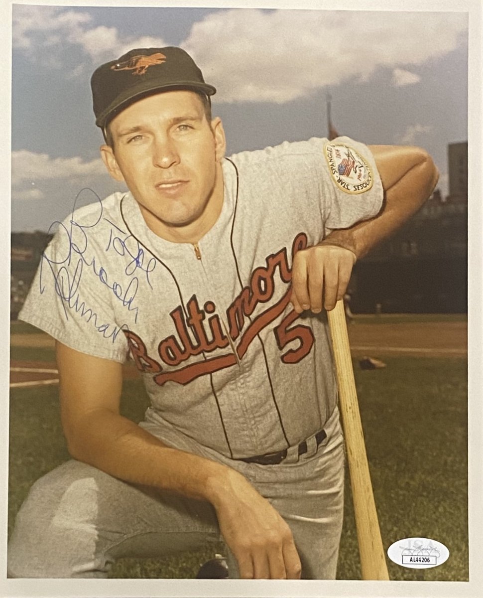 Brooks Robinson Signed 8x10 Baltimore Orioles Photo JSA AL44206 - Sports Integrity