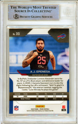 2020 Panini Prizm #313 A.J. Epenesa RC Buffalo Bills BAS Autograph 10