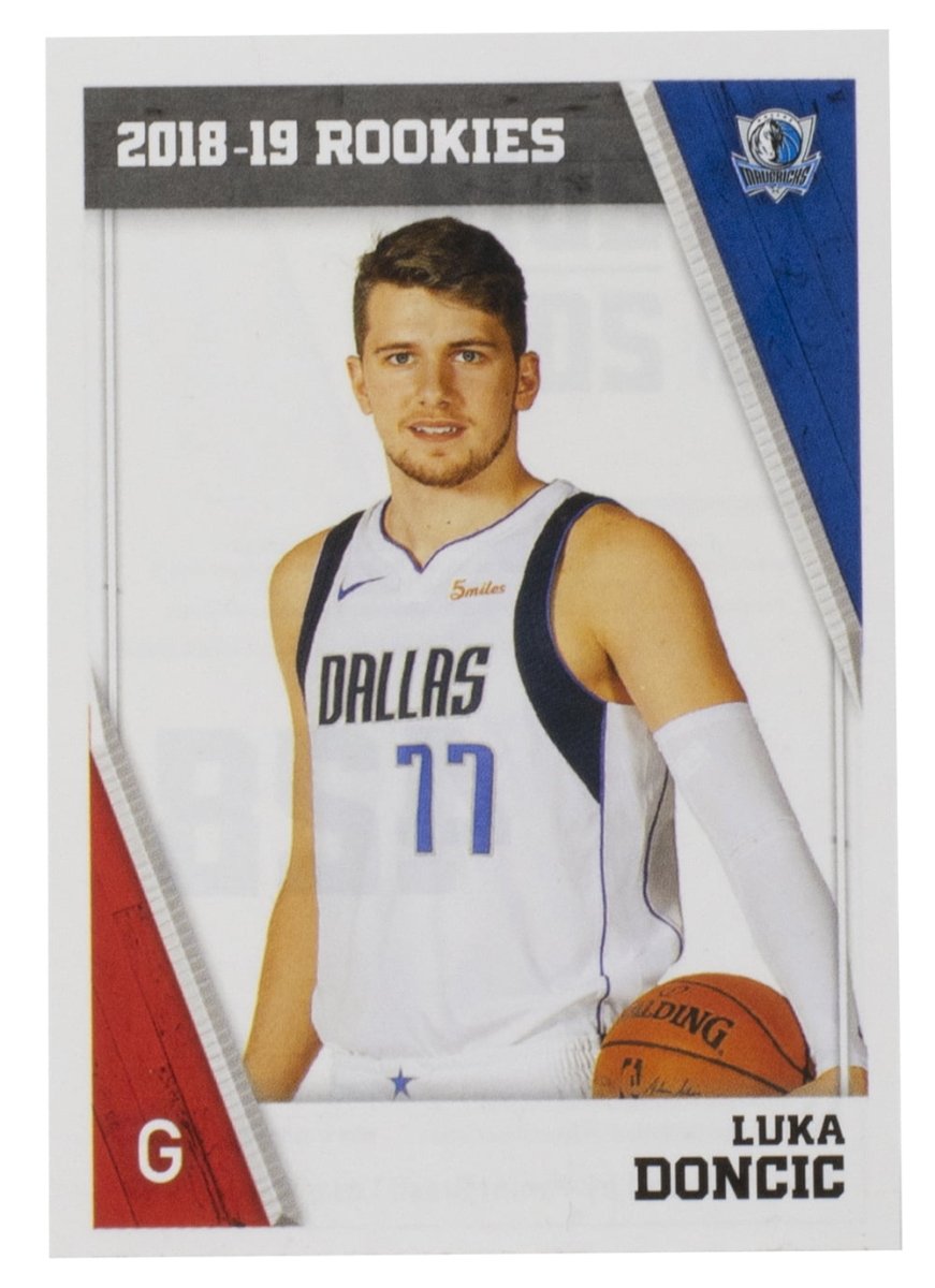 Luka Doncic 2018 - 19 Panini #428 Dallas Mavericks Rookie Sticker Basketball Card - Sports Integrity