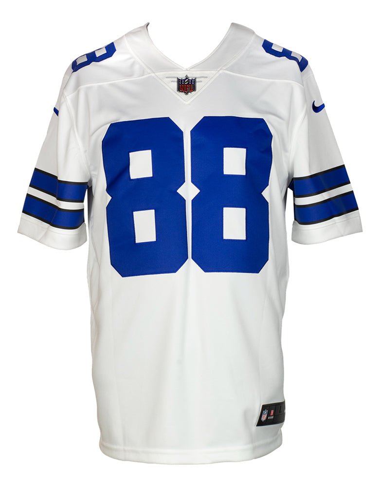 CeeDee Lamb Signed Dallas Cowboys White Nike Limited Football Jersey Fanatics - Sports Integrity