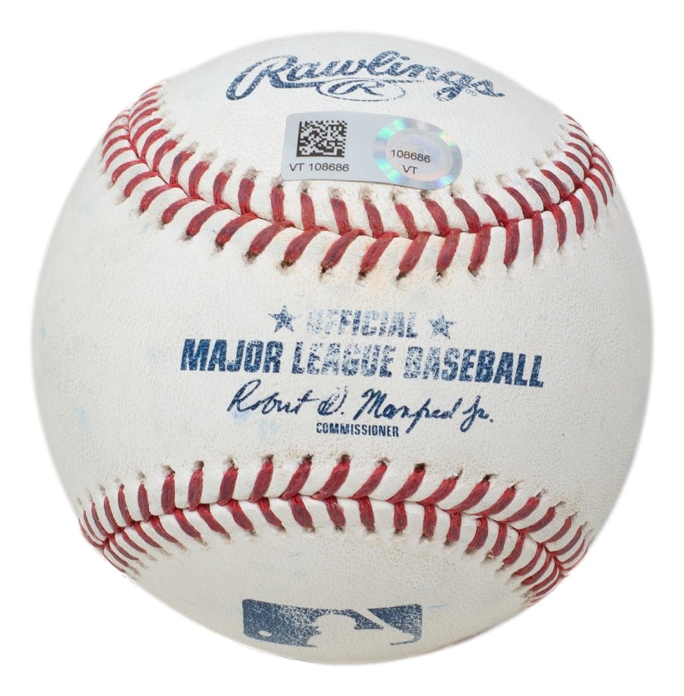 White Sox vs Yankees May 22 2022 Used Baseball Aaron Judge 62 HR Season MLB Holo - Sports Integrity