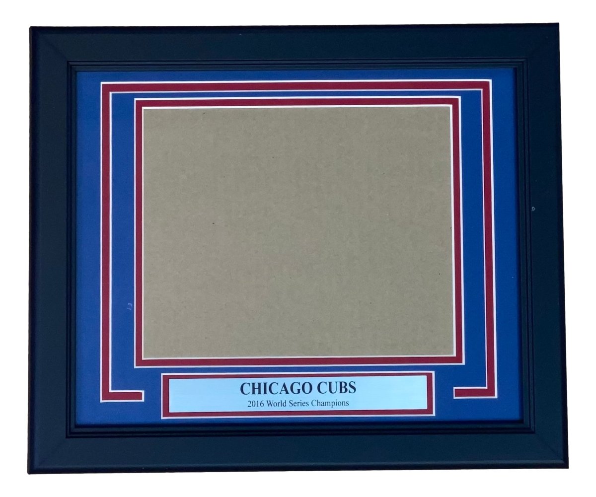 Chicago Cubs 2016 World Series 8x10 Horizontal Photo Frame Kit - Sports Integrity