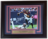 CJ Stroud Signed Framed 8x10 Houston Texans vs Tampa Bay Photo Fanatics - Sports Integrity