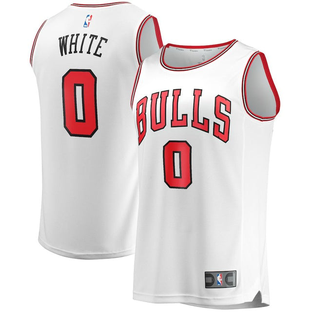 Coby White Chicago Bulls White Fanatics Basketball Jersey - Sports Integrity