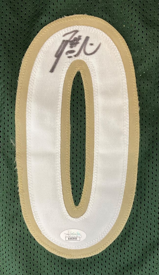 Damian Lillard Milwaukee Signed Green Basketball Jersey JSA - Sports Integrity