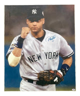 Derek Jeter Signed Stretched 22x28 New York Yankees Canvas PSA Hologram See Pics - Sports Integrity