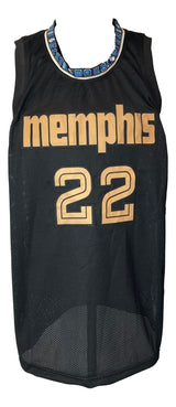 Desmond Bane Memphis Signed In Black Alternate Black Basketball Jersey JSA - Sports Integrity