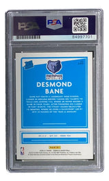 Desmond Bane Signed 2020 Donruss Rated Rookies #240 Rookie Card PSA/DNA Gem MT 10 - Sports Integrity