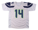 DK Metcalf Seattle Signed Gray Football Jersey JSA