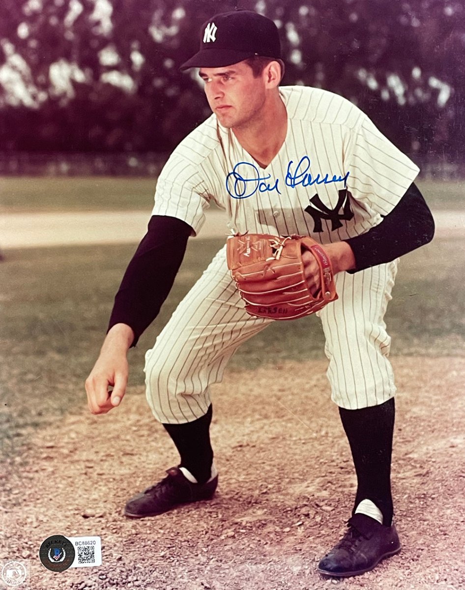 Don Larsen Signed 8x10 New York Yankees Photo Photo BAS - Sports Integrity