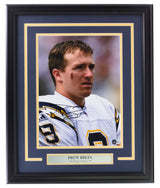 Drew Brees Signed Framed 11x14 San Diego Chargers Photo BAS - Sports Integrity