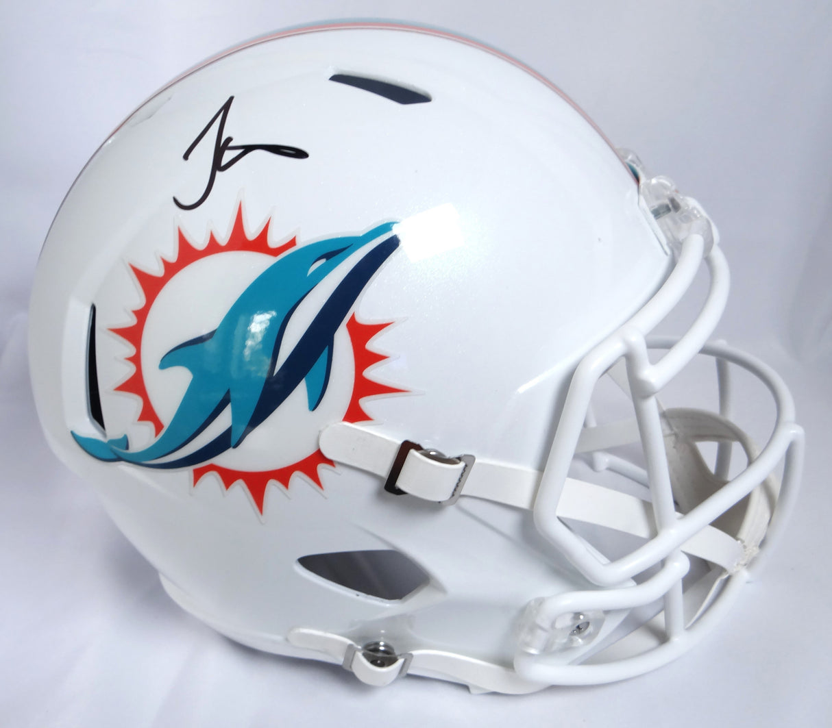 Tyreek Hill Autographed Miami Dolphins F/S Speed Helmet-Beckett W Hologram