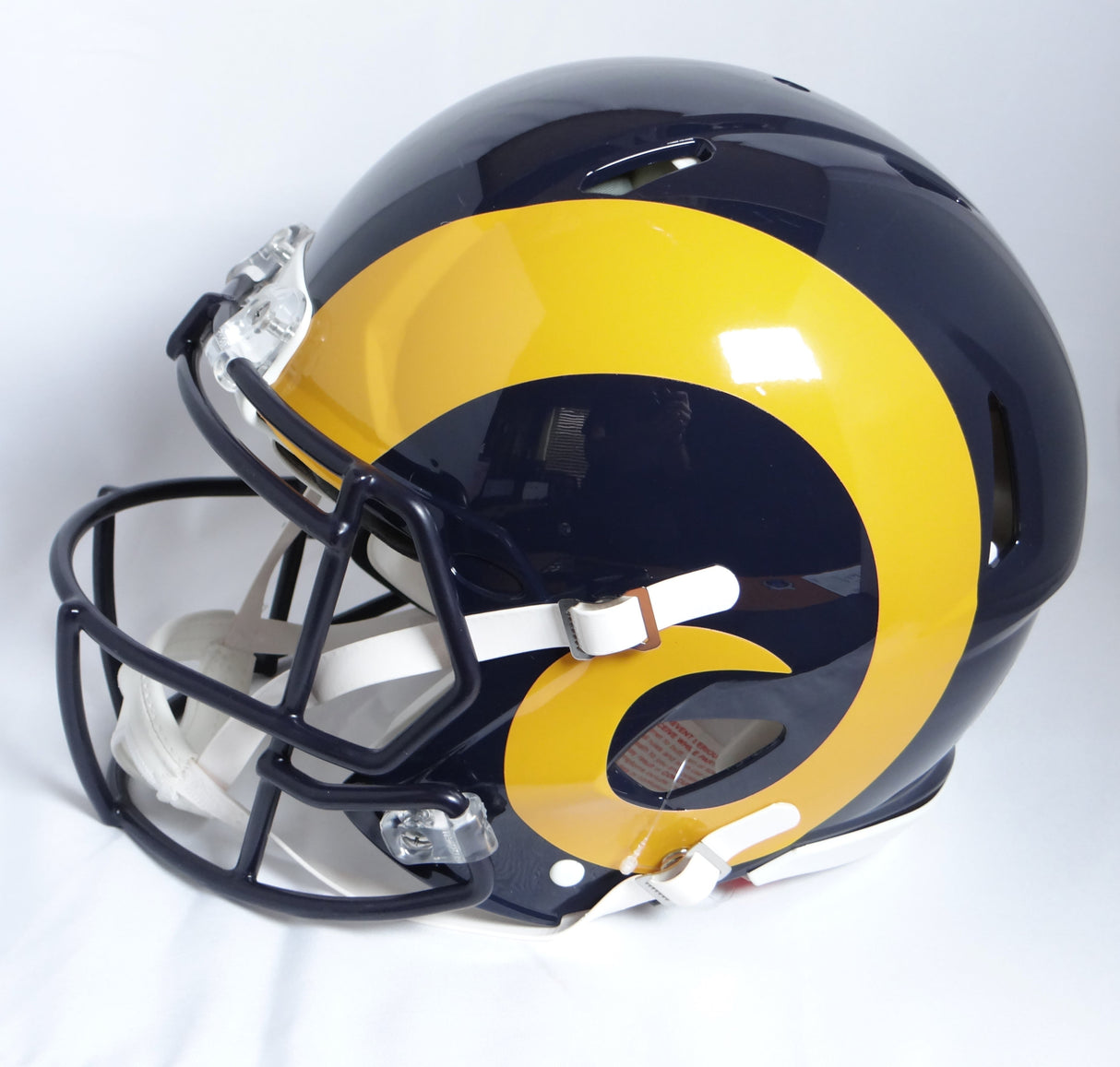 Kurt Warner Autographed St. Louis Rams 81-99 TB Speed Authentic F/S Helmet-Beckett W Hologram