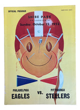 Philadelphia Eagles vs Pittsburgh Steelers October 12 1952 Game Program - Sports Integrity