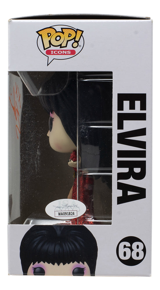 Elvira Signed Elvira 40 Year Anniversary Funko Pop #68 JSA