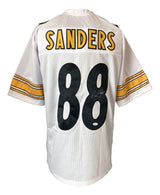 Emmanuel Sanders Pittsburgh Signed White Football Jersey JSA - Sports Integrity