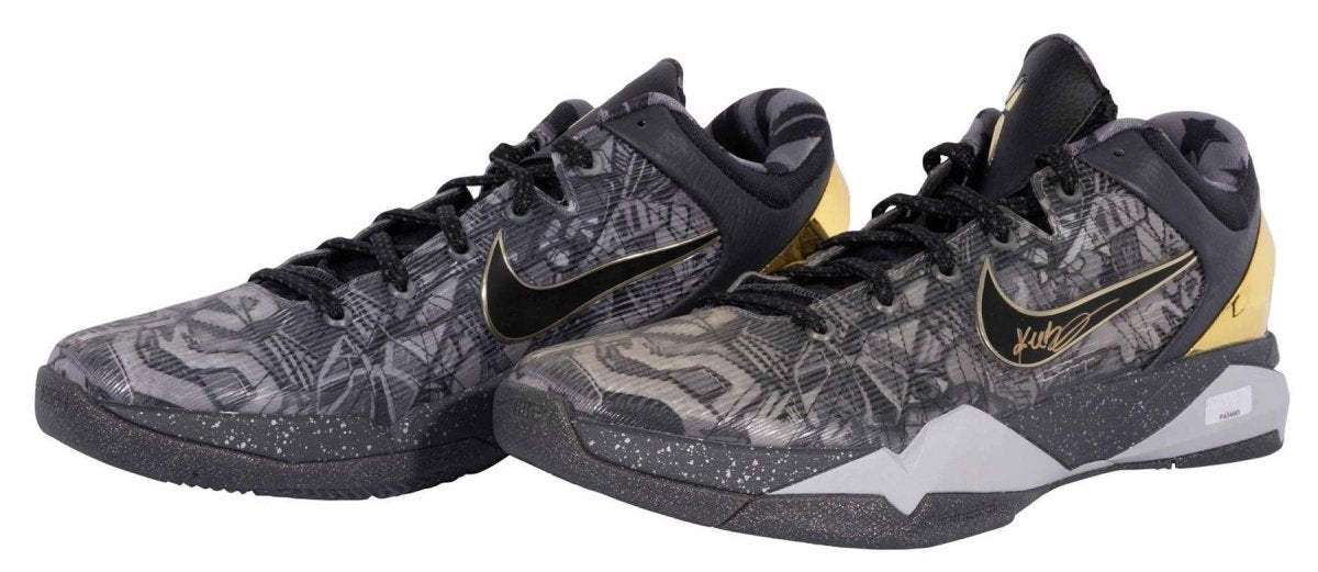 Kobe Bryant Lakers Signed Nike Zoom Kobe VII SYS Prelude Shoes Panini - Sports Integrity