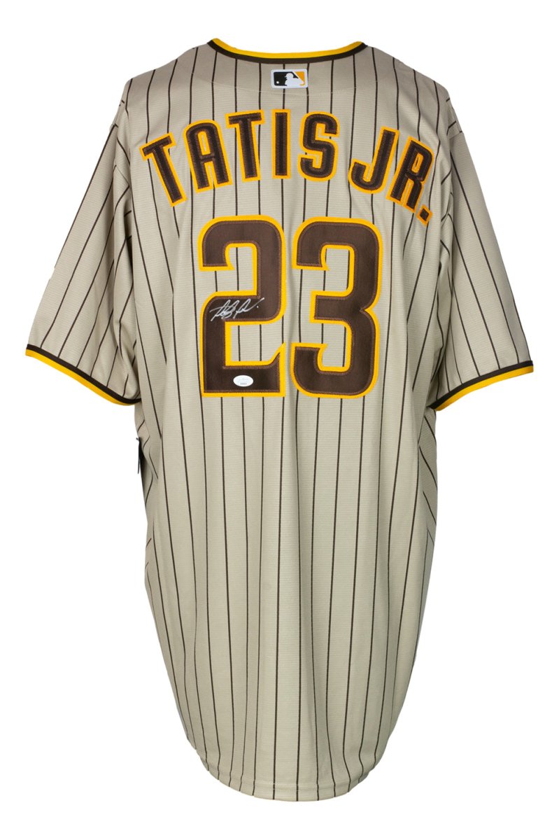 Fernando Tatis Jr. Signed San Diego Padres MLB Replica Baseball Jersey JSA - Sports Integrity