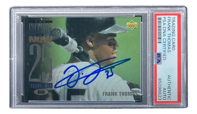 Frank Thomas Signed 1994 Upper Deck #55 Chicago White Sox Trading Card PSA/DNA - Sports Integrity