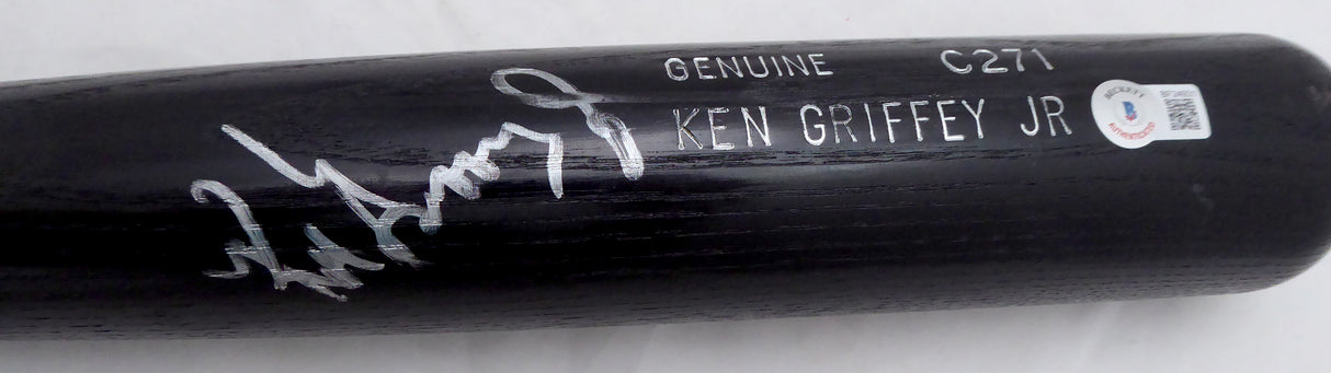 Ken Griffey Jr. Autographed 1990 Louisville Slugger Game Model Bat Bat Seattle Mariners Beckett BAS QR #BF24931