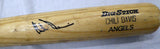 Chili Davis Autographed Game Used Rawlings Bat California Angels (Cracked) Beckett BAS QR #BD47898