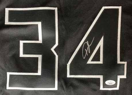 Giannis Antetokounmpo Milwaukee Signed Black Basketball Jersey JSA - Sports Integrity