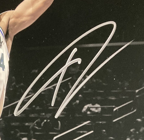 Giannis Antetokounmpo Signed 16x20 Milwaukee Bucks Dunk Photo BAS ITP - Sports Integrity