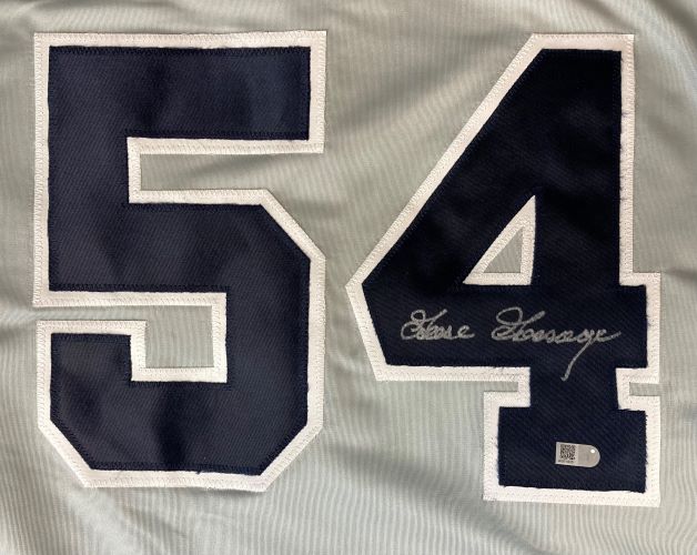 Goose Gossage New York Signed Gray Baseball Jersey Sports Integrity - Sports Integrity