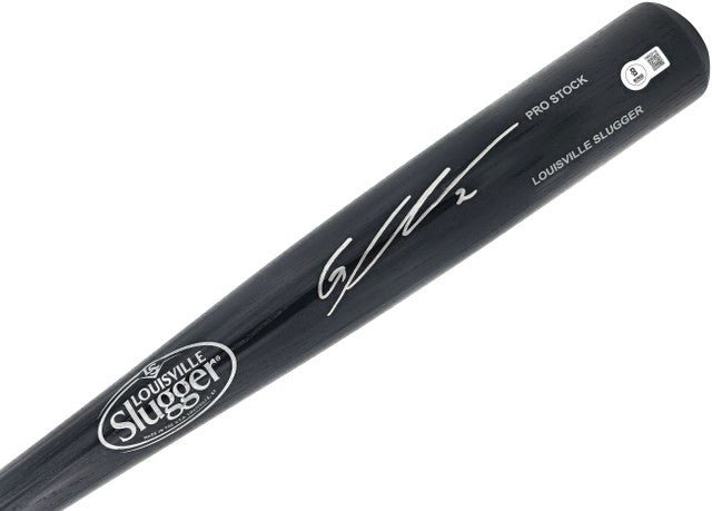 Gunnar Henderson Baltimore Orioles Signed Black Louisville Slugger Bat BAS - Sports Integrity