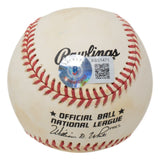 Hank Aaron Milwaukee Braves Signed National League Baseball BAS LOA 471 - Sports Integrity