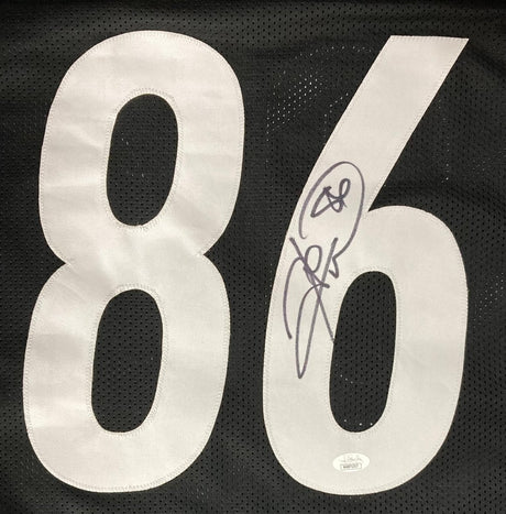 Hines Ward Pittsburgh Signed Black Football Jersey JSA ITP - Sports Integrity