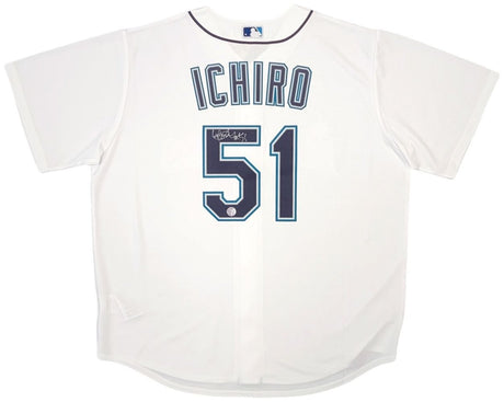 Ichiro Suzuki Signed Seattle Mariners Nike Baseball Jersey Suzuki COA - Sports Integrity