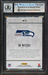 Seahawks DK Metcalf Signed 2019 Panini Illusions #37 RC Card Auto 10! BAS Slab