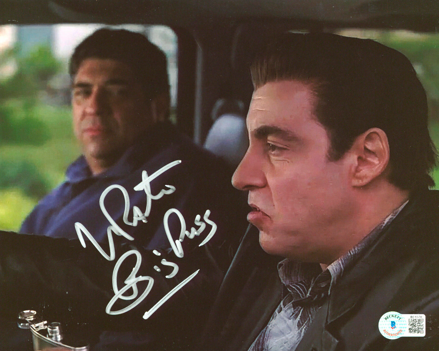 Vincent Pastore The Sopranos "Big Puss" Authentic Signed 8x10 Photo BAS #BC13703